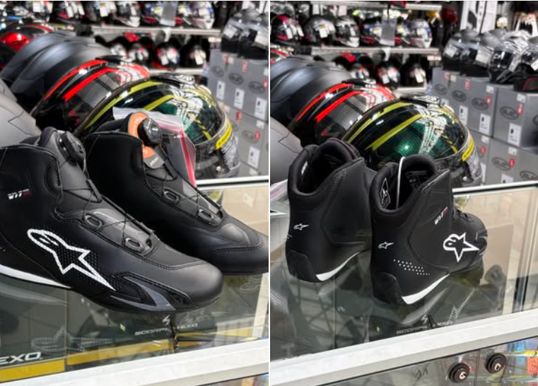 Venez découvrir les toutes nouvelles baskets moto Alpinestars Celer chez Espace Motos St Quentin